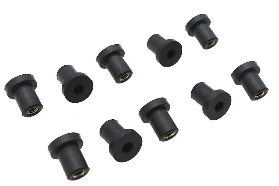 V-Twin Well Nut for FXR Cover - 1/4 inch-20, Fits Harley Davidson FXR (1982-1991) by V-Twin