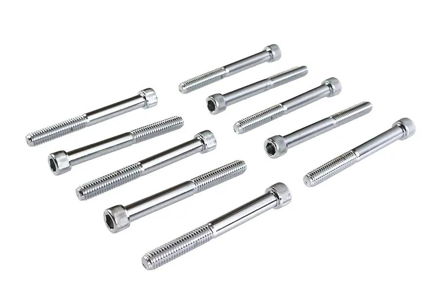 Gardner-Westcott Allen Socket Cap Bolt 3/8 Inch x 3-1/2 Inch with Knurled Chrome Finish - Part Number 12352 by Gardner-Westcott