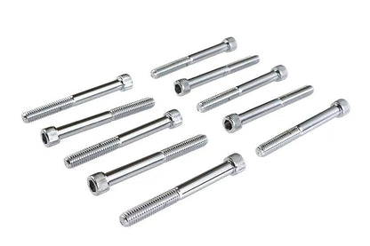 Gardner-Westcott Allen Socket Cap Bolt 3/8 Inch x 3-1/2 Inch with Knurled Chrome Finish - Part Number 12352 by Gardner-Westcott
