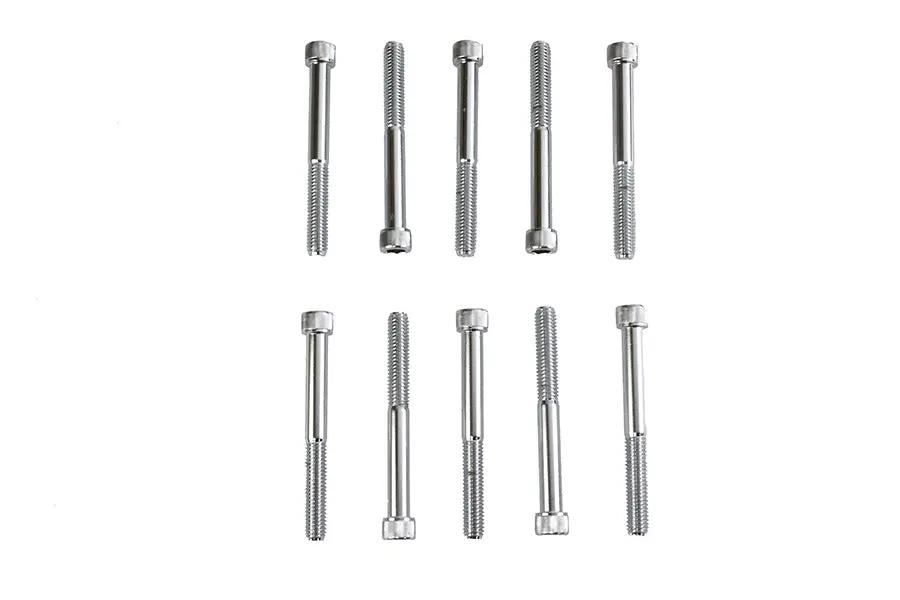 Gardner-Westcott Allen Socket Cap Bolt 3/8 Inch x 3-1/2 Inch with Knurled Chrome Finish - Part Number 12352 by Gardner-Westcott