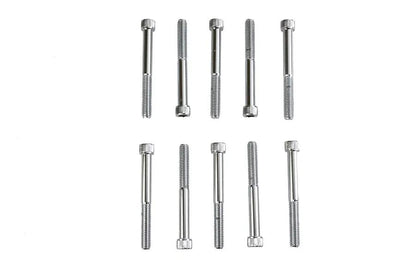 Gardner-Westcott Allen Socket Cap Bolt 3/8 Inch x 3-1/2 Inch with Knurled Chrome Finish - Part Number 12352 by Gardner-Westcott