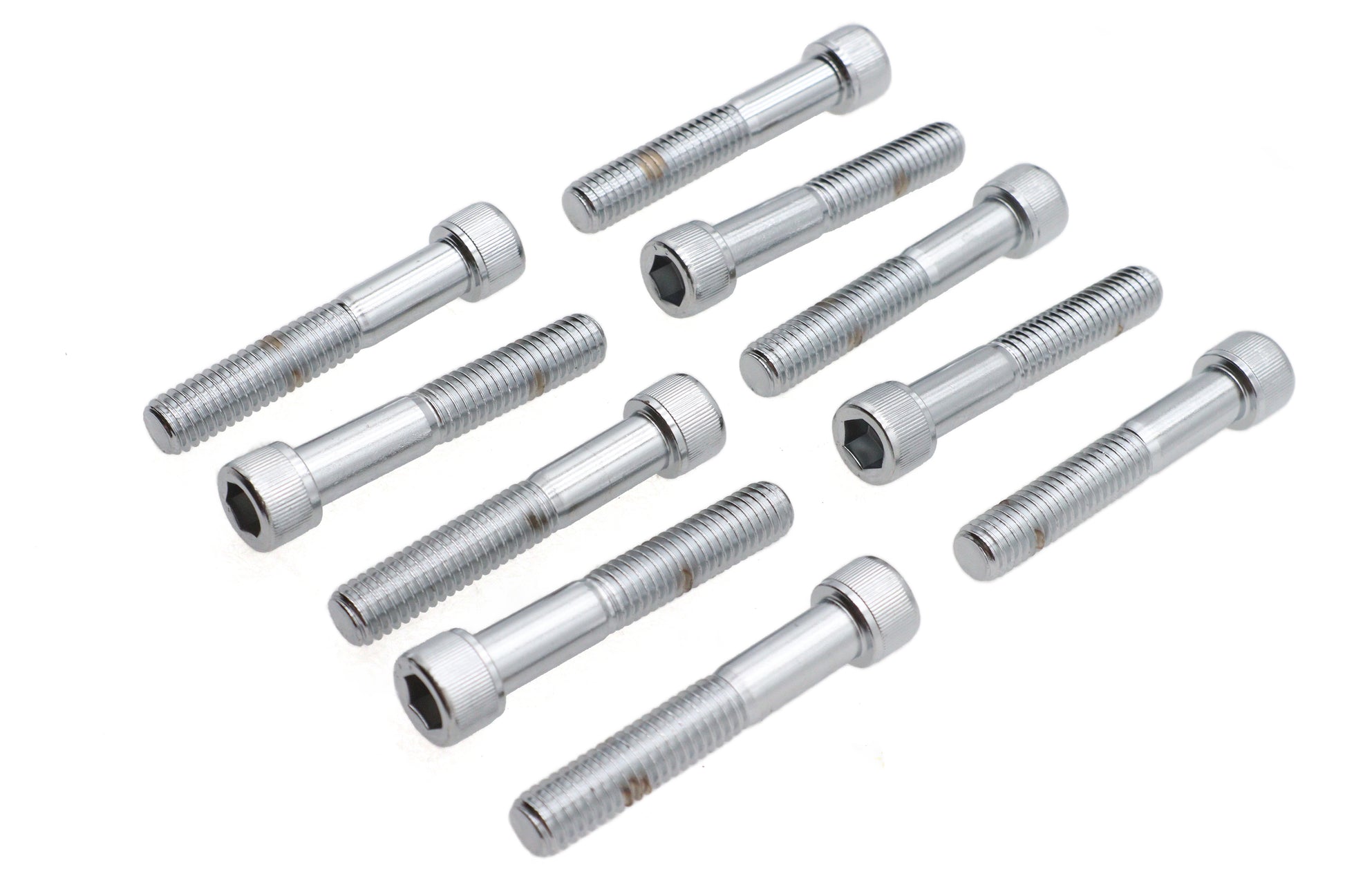 V-Twin Allen Socket Cap Bolt 3/8 inch-16 x 2-1/4 inch with Chrome Finish