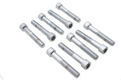 V-Twin Allen Socket Cap Bolt 3/8 inch-16 x 2-1/4 inch with Chrome Finish