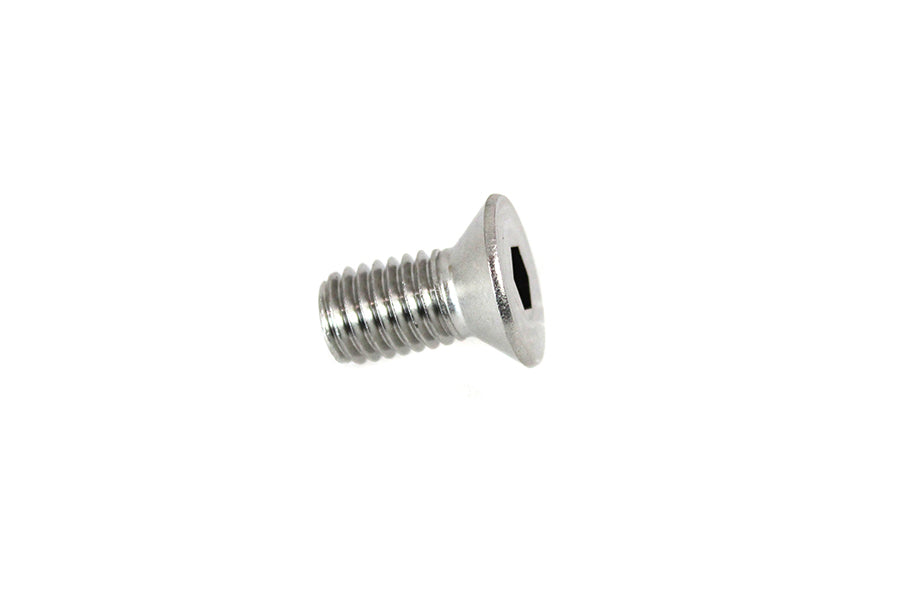 V-Twin Stainless Steel Hex Flat Cap Screw 1/2 inch-13 x 1 inch, Part Number 67561084