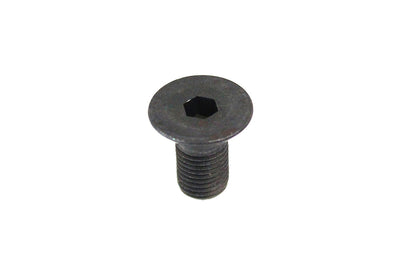 V-Twin Black Hex Flat Cap Screw 3/8 inch-24 x 3/4 inch, Part Number 75458257
