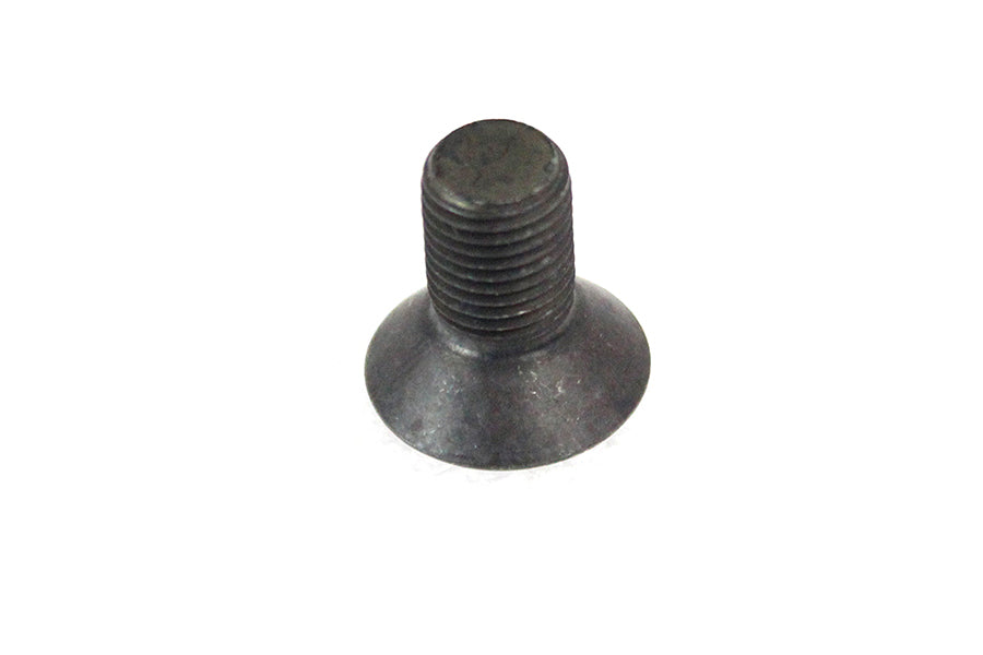 V-Twin Black Hex Flat Cap Screw 3/8 inch-24 x 3/4 inch, Part Number 75458257