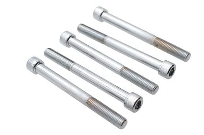 Gardner-Westcott Allen Socket Cap Bolt with Chrome Finish 5/16 inch-24 x 3-1/4 inch, Coarse Thread