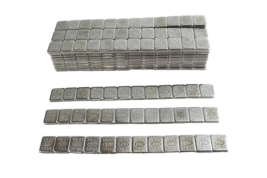 K&L Supply Co. Chrome Wheel Weight – 0.25 Ounce for Mag and Spoke Wheels by K&L Supply Co.