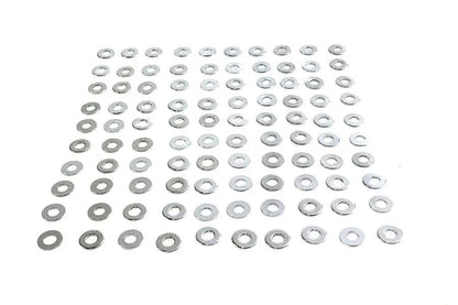 Gardner-Westcott Chrome Flat Washers 1/4 inch Inner Diameter - Extra Thick, Tighter Fit by Gardner-Westcott