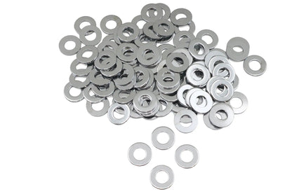 Gardner-Westcott Chrome Flat Washer 5/16 inch Inner Diameter, Pack of 100 by Gardner-Westcott