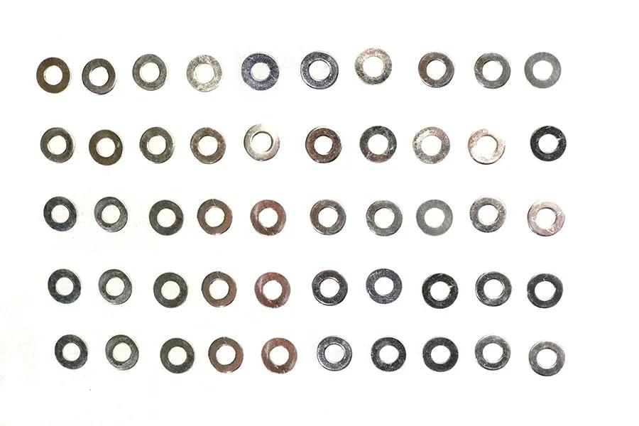 Gardner-Westcott C-6318-HW Chrome Flat Washers 5/16 inch x 5/8 inch, Pack of 100 by Gardner-Westcott