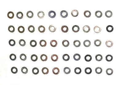Gardner-Westcott C-6318-HW Chrome Flat Washers 5/16 inch x 5/8 inch, Pack of 100 by Gardner-Westcott