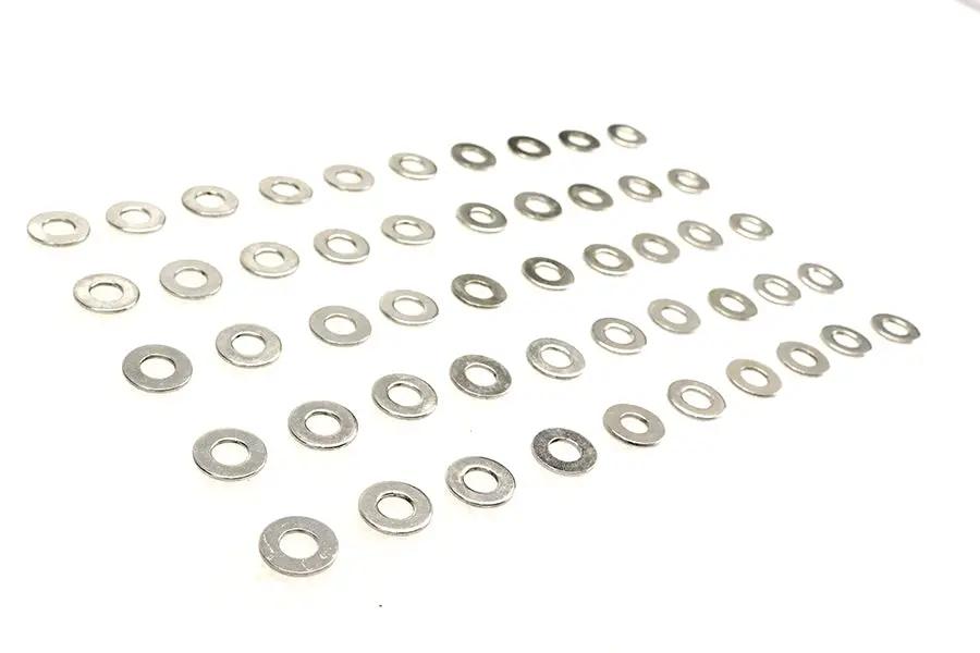 Gardner-Westcott C-6318-HW Chrome Flat Washers 5/16 inch x 5/8 inch, Pack of 100 by Gardner-Westcott