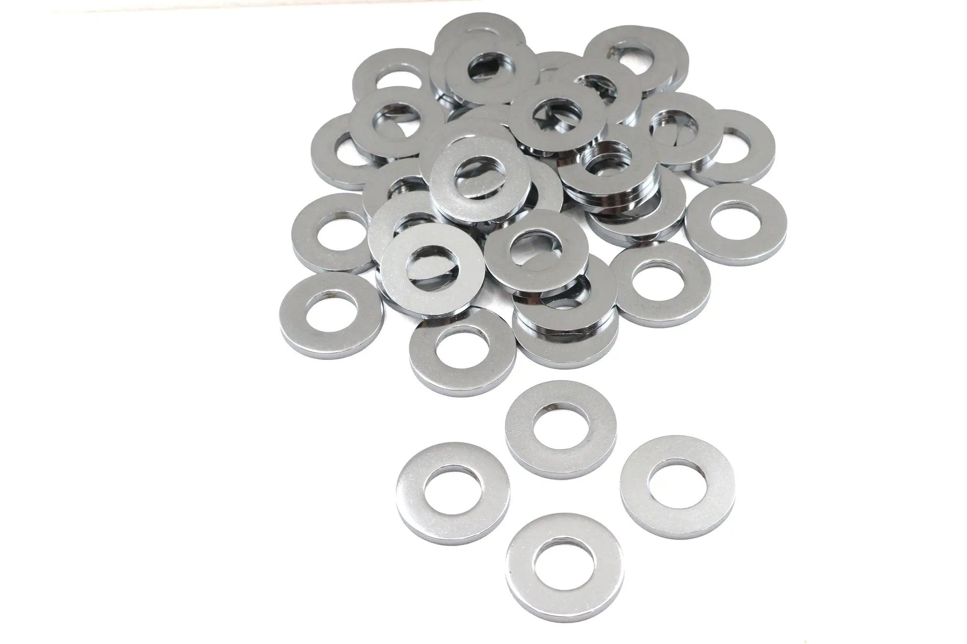 Gardner-Westcott Chrome Flat Washer 7/16 Inch, Extra Thick - Precision Fit and Durable Construction by Gardner-Westcott