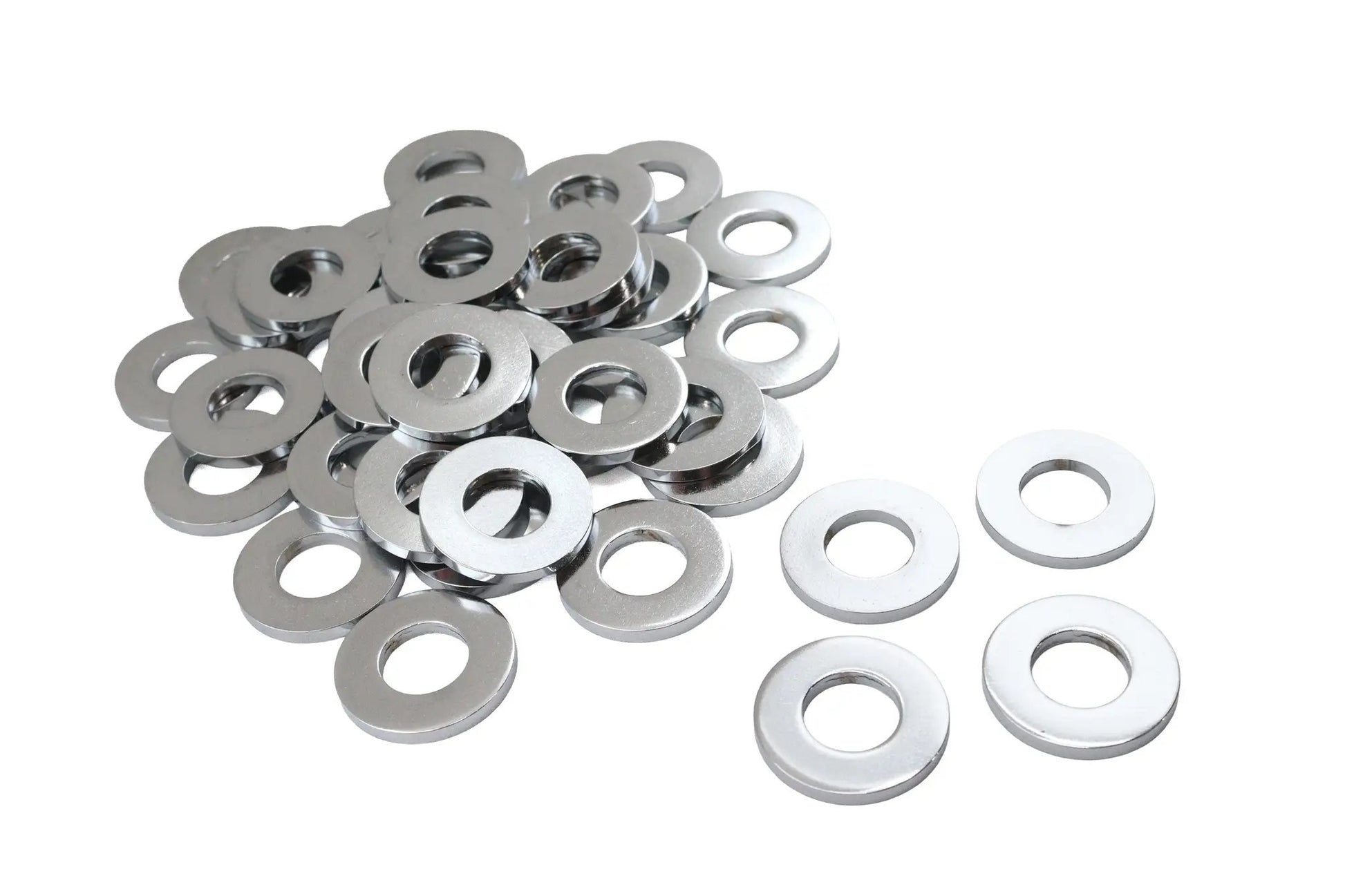 Gardner-Westcott Chrome Flat Washer 7/16 Inch, Extra Thick - Precision Fit and Durable Construction by Gardner-Westcott