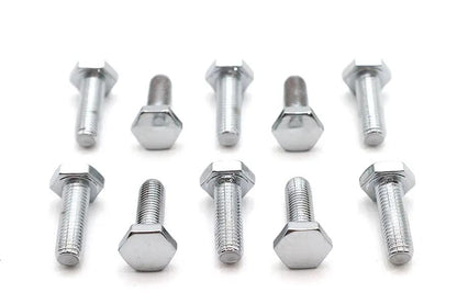 Colony HHC-651 Chrome Hex Cap Bolt, 1/4 Inch x 3/4 Inch Fine Thread by Colony