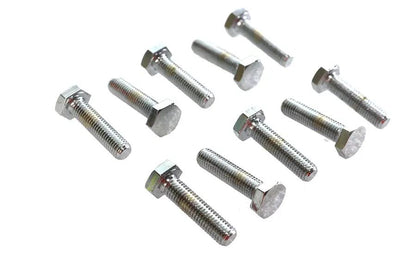 Colony HHC-653 Chrome Hex Cap Bolt 1/4 inch-28 x 1 inch with Fine Thread by Colony