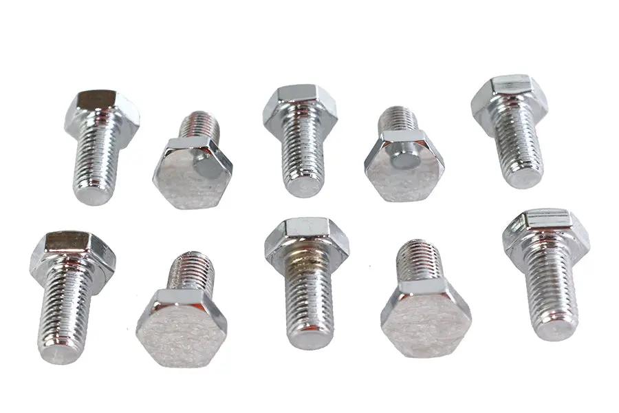 Colony HHC-659 Chrome Hex Cap Bolt - 5/16 Inch-24 x 5/8 Inch Fine Thread by Colony
