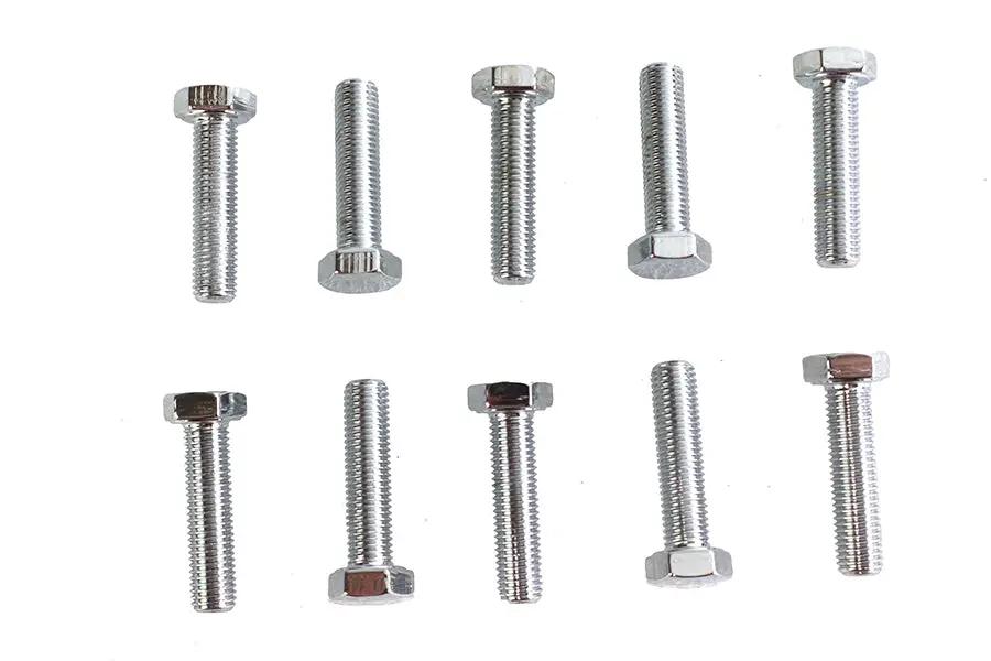 Colony HHC-663 Chrome Hex Cap Bolt 5/16 inch x 1-1/4 inch with Fine Thread by Colony