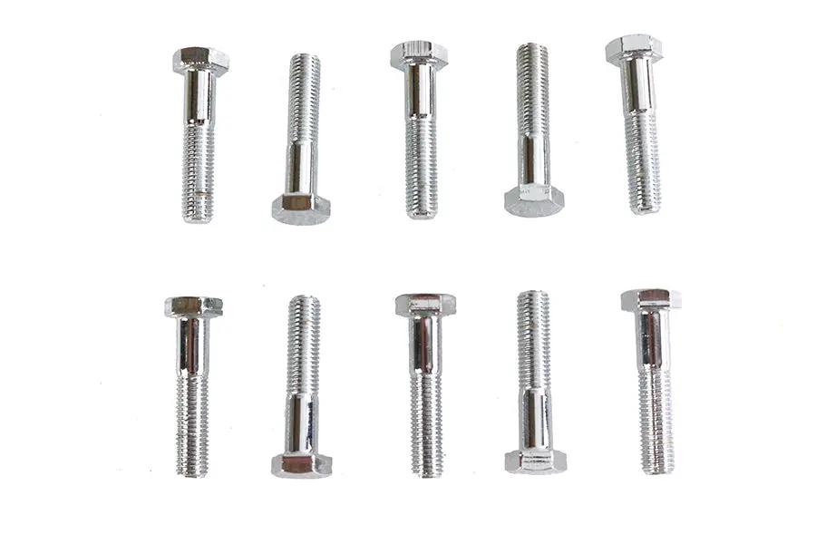 Colony HHC-664 Hex Cap Bolt, 5/16 inch-24 x 1-1/2 inch, Chrome Finish by Colony