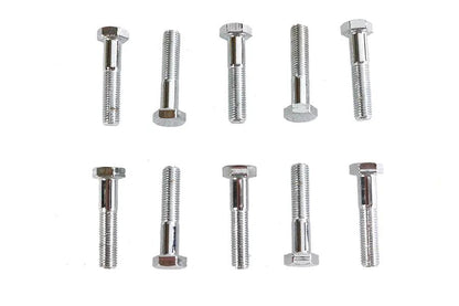 Colony HHC-664 Hex Cap Bolt, 5/16 inch-24 x 1-1/2 inch, Chrome Finish by Colony