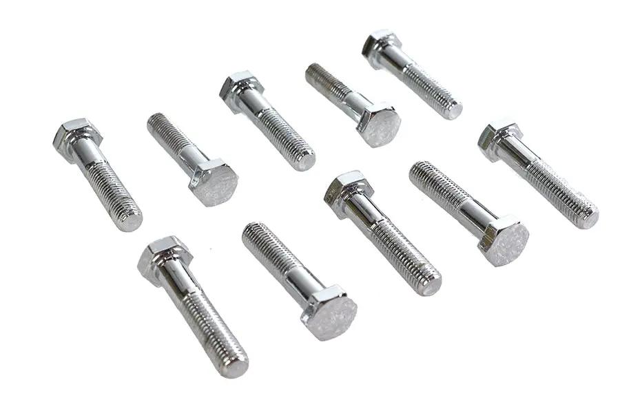 Colony HHC-664 Hex Cap Bolt, 5/16 inch-24 x 1-1/2 inch, Chrome Finish by Colony
