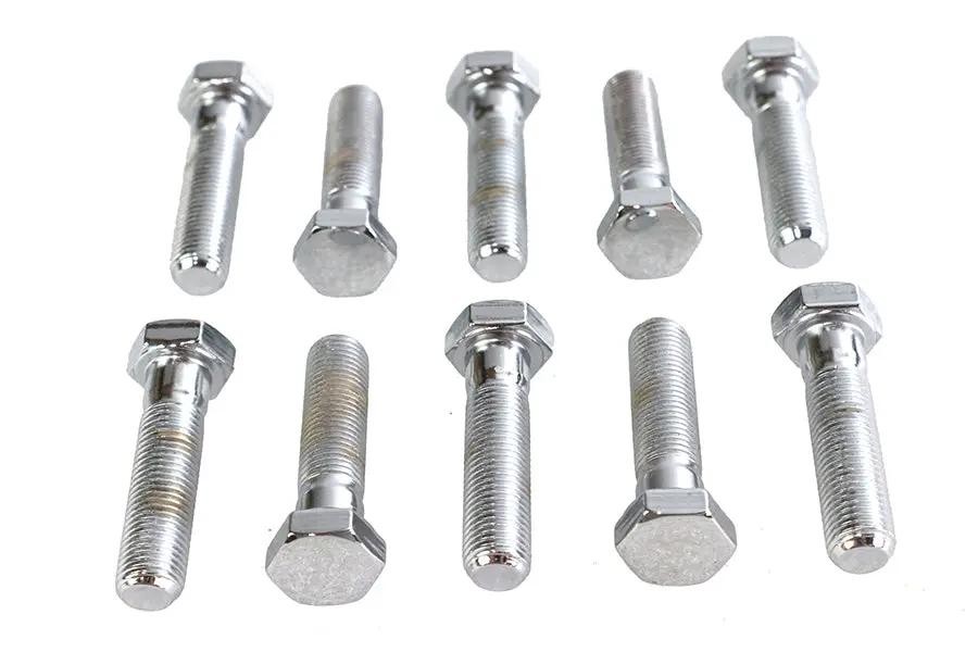 Colony Hex Cap Bolt Chrome Finish 3/8 inch x 1-1/2 inch, Part No. HHC-671 by Colony