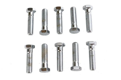 Colony Hex Cap Bolt Chrome Finish 3/8 inch x 1-1/2 inch, Part No. HHC-671 by Colony