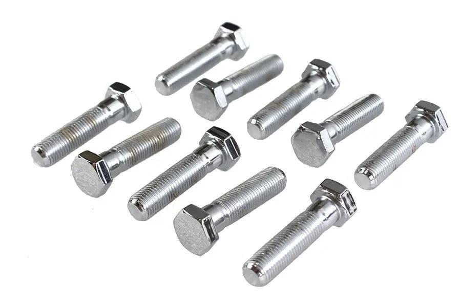 Colony Hex Cap Bolt Chrome Finish 3/8 inch x 1-1/2 inch, Part No. HHC-671 by Colony