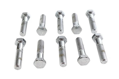 Colony Hex Cap Bolt Chrome 3/8 inch x 1-3/4 inch, Fine Thread, Part No. HHC-672 by Colony