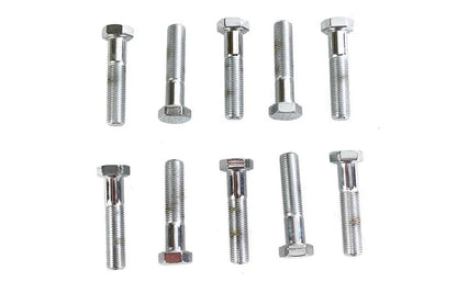 Colony Hex Cap Bolt Chrome 3/8 inch x 1-3/4 inch, Fine Thread, Part No. HHC-672 by Colony