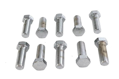 Colony HHC-675 Hex Cap Bolt, 7/16 inch-20 x 1-1/4 inch, Chrome Finish by Colony