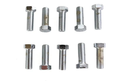 Colony HHC-675 Hex Cap Bolt, 7/16 inch-20 x 1-1/4 inch, Chrome Finish by Colony