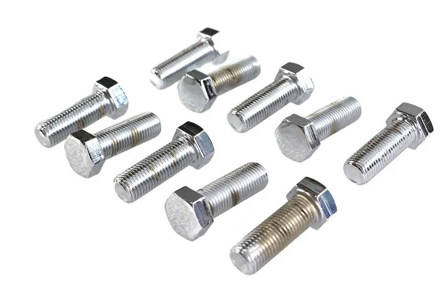 Colony HHC-675 Hex Cap Bolt, 7/16 inch-20 x 1-1/4 inch, Chrome Finish by Colony