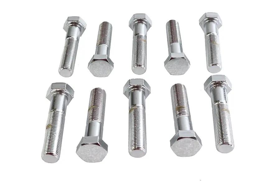 Gardner-Westcott Hex Cap Bolt Chrome 1/2 inch x 2-1/4 inch - Fine Thread (Part #11427) by Gardner-Westcott