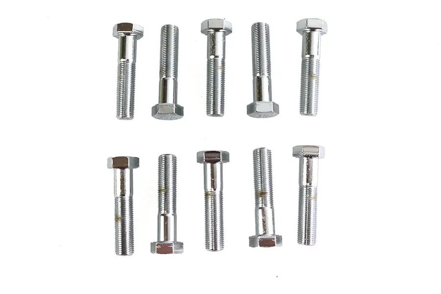 Gardner-Westcott Hex Cap Bolt Chrome 1/2 inch x 2-1/4 inch - Fine Thread (Part #11427) by Gardner-Westcott