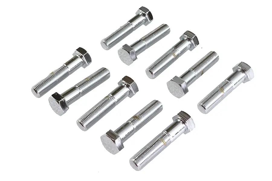 Gardner-Westcott Hex Cap Bolt Chrome 1/2 inch x 2-1/4 inch - Fine Thread (Part #11427) by Gardner-Westcott