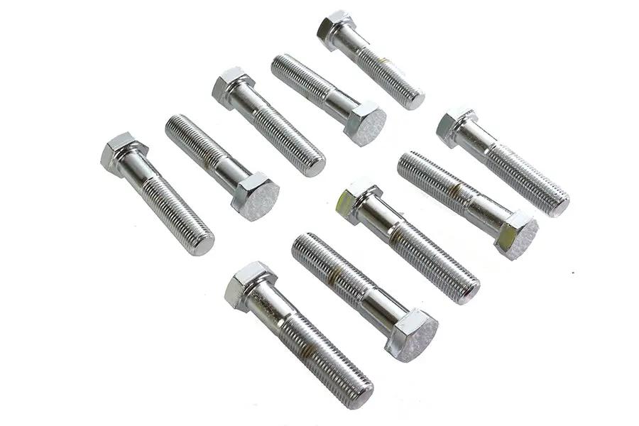 Gardner-Westcott Hex Cap Bolt Chrome 1/2 inch x 2-1/4 inch - Fine Thread (Part #11427) by Gardner-Westcott