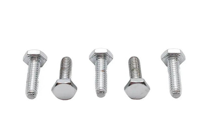 Colony HHC-602 Chrome Hex Cap Bolts, 1/4 inch-20 x 7/8 inch by Colony