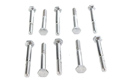 Colony HHC-607 Hex Cap Bolt Chrome 1/4 inch x 2 inch by Colony