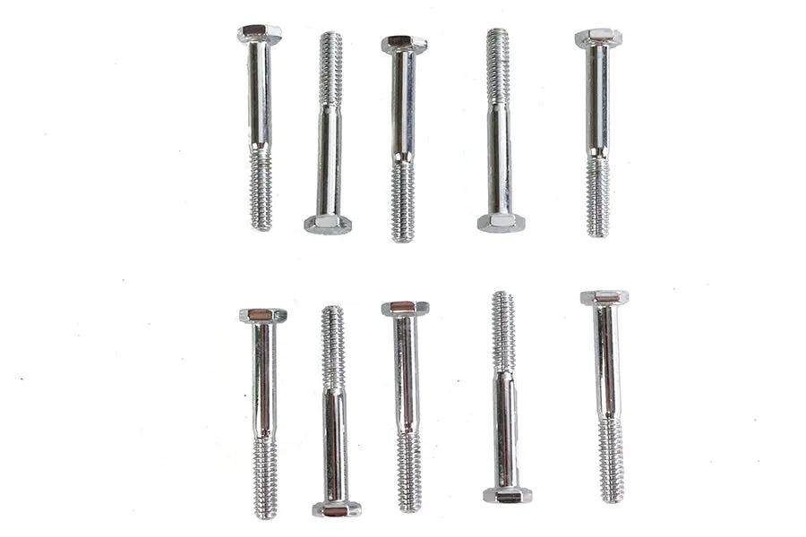 Colony HHC-607 Hex Cap Bolt Chrome 1/4 inch x 2 inch by Colony