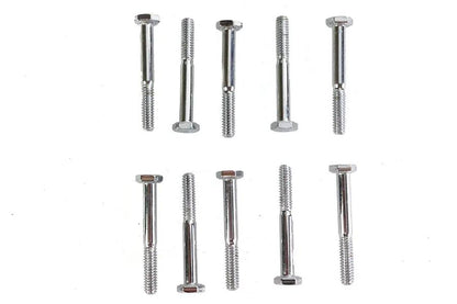 Colony HHC-607 Hex Cap Bolt Chrome 1/4 inch x 2 inch by Colony