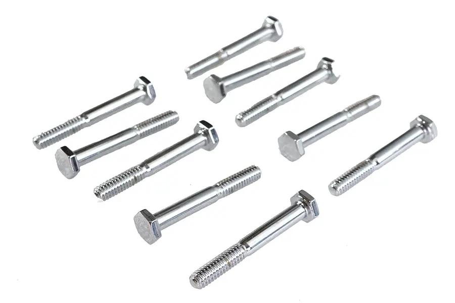 Colony HHC-607 Hex Cap Bolt Chrome 1/4 inch x 2 inch by Colony