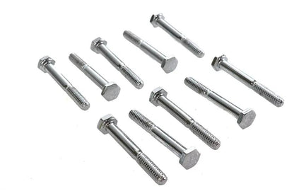 Colony HHC-607 Hex Cap Bolt Chrome 1/4 inch x 2 inch by Colony
