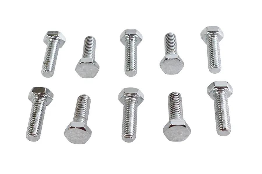 Colony HHC-612 Hex Cap Bolt – 5/16 inch-18 x 1 inch Chrome Finish Coarse Thread by Colony