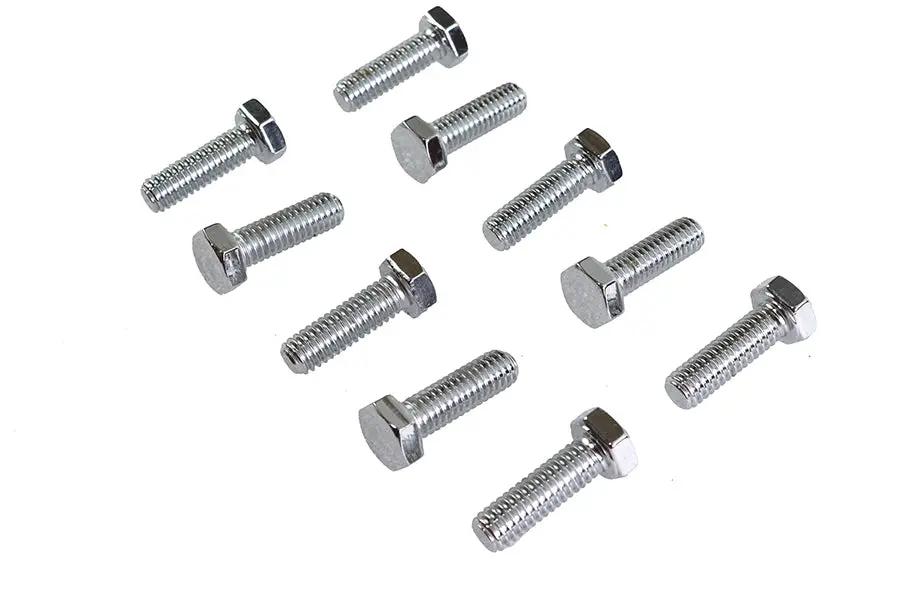 Colony HHC-612 Hex Cap Bolt – 5/16 inch-18 x 1 inch Chrome Finish Coarse Thread by Colony