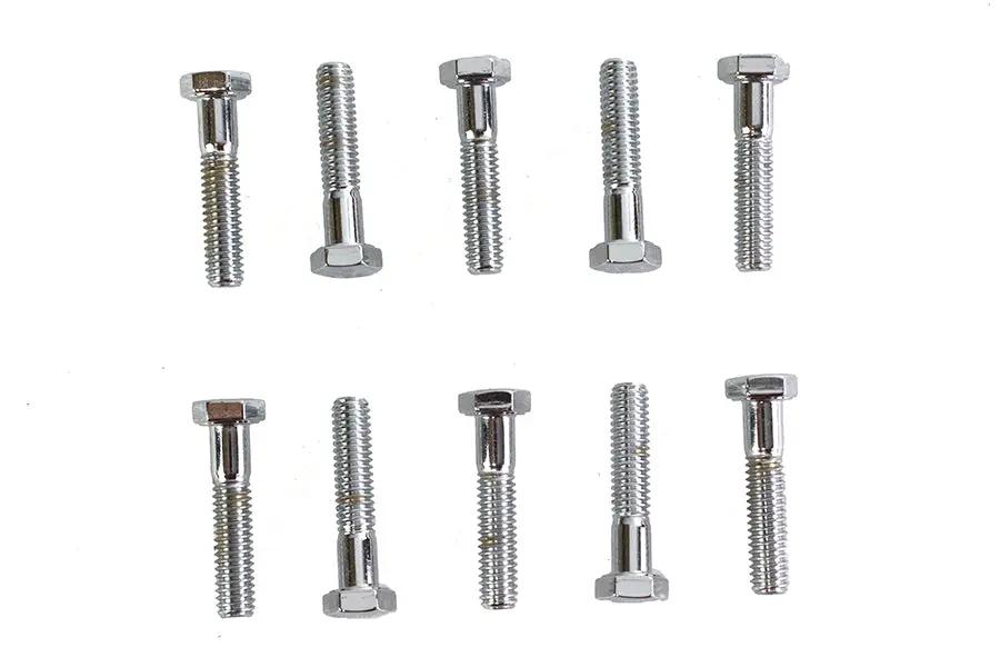 Colony HHC-614 Hex Cap Bolt, 5/16 inch-18 x 1-1/2 inch, Chrome Finish by Colony