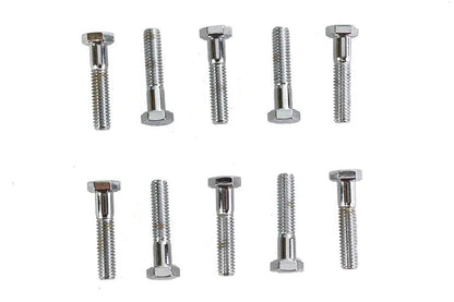 Colony HHC-614 Hex Cap Bolt, 5/16 inch-18 x 1-1/2 inch, Chrome Finish by Colony