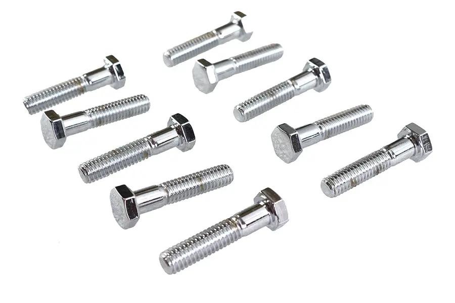 Colony HHC-614 Hex Cap Bolt, 5/16 inch-18 x 1-1/2 inch, Chrome Finish by Colony