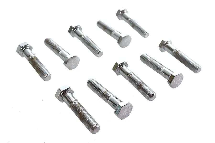 Colony HHC-614 Hex Cap Bolt, 5/16 inch-18 x 1-1/2 inch, Chrome Finish by Colony
